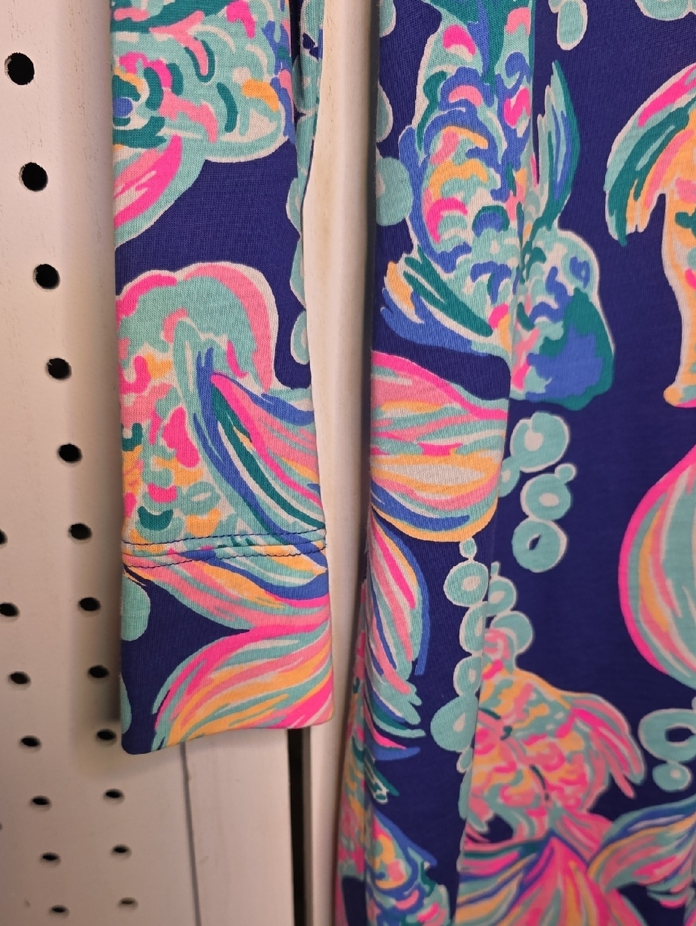 Lilly Pulitzer Marlowe Dress Going Coastal XS Long Sleeves - Picture 3 of 7